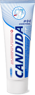 Candida dentifrice pH control