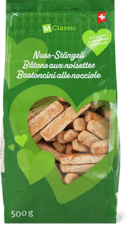 M-Classic Nuss-Stängeli