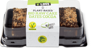 V-Love Bio dates cocoa cake