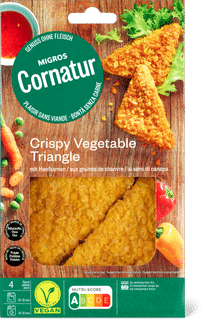 Cornatur Crispy Vegetable Triangle ai semi di canapa