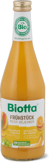 Biotta Bio Frühstück