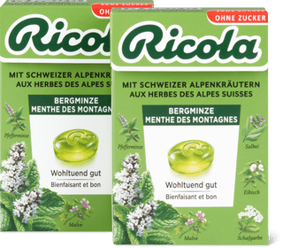Ricola Sweets Mountain mint