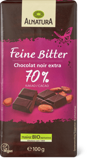 Alnatura Bio Tafelschokolade Feine Bitter 70% Kakao