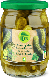Bio Cetrioli alle erbe