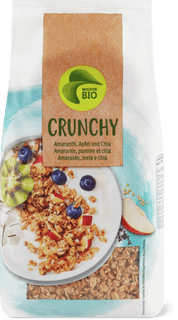 Bio Muesli Crunchy Amarante, pomme et chia
