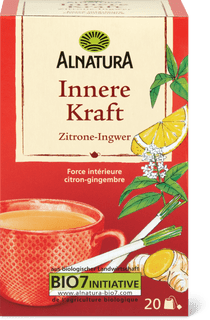 Alnatura Bio Infusion Force intérieure Citron-gingembre