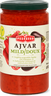 Podravka Ajvar mild with no preservatives
