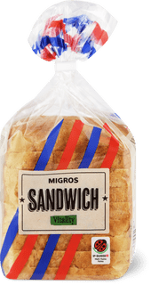Migros XL-Sandwich Bread Vitality Dark