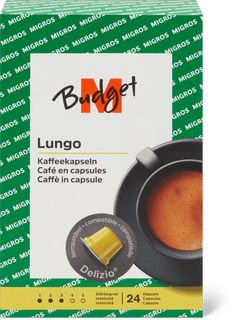 M-Budget Capsules de café Delizio Lungo 24 capsules