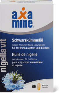 Axamine Capsules d’huile de nigelle