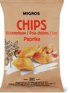 Migros Chips hummus Paprica