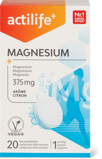 Actilife Magnesium Brausetabletten Zitrone
