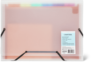 Cartellina a scomparti arcobaleno