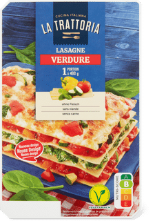 La Trattoria Lasagnes Verdure