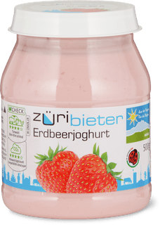 De la région Yogurt Züribieter Fragola
