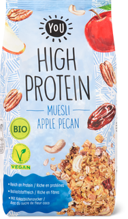 YOU Bio High Protein Müesli Apple & Pecan