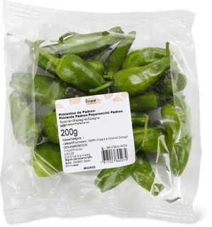 Pimientos tipo Padron