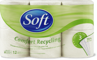 Soft Recycling Toilettenpapier