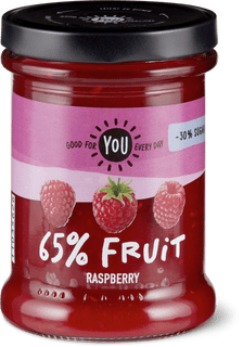 YOU Konfitüre Himbeere -30% Zucker