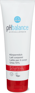 pH balance lait corporel Urea 10%