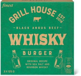 Whiskey burger 2x125g