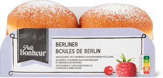 Berliner Himbeer gezuckert