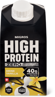 Migros High Protein Drink Zero Vanilla