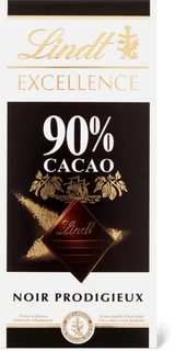 Lindt Excellence Cioccolato fondente 90% di cacao