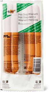 M-Budget Wienerli Hot Dog