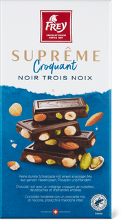 Frey Suprême  Tafelschokolade Noir Trois Noix
