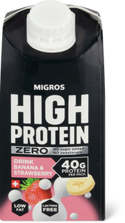 Migros High Protein Boisson Banana Strawberry