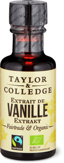 Taylor & Colledge Bio Extrait de vanille