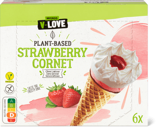 V-Love Cornet Strawberry