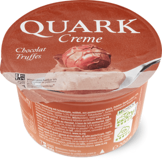 Quarkcrème Chocolat Truffes