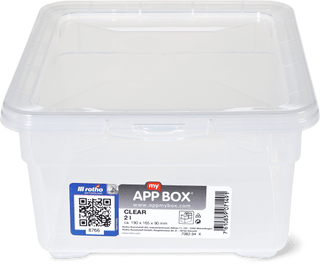 Rotho Clearbox 2L transparent