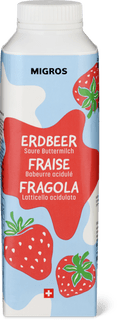 Migros Buttermilch Erdbeer