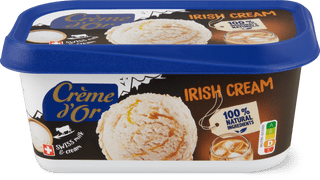 Crème d'or Ice cream tub Irish Cream