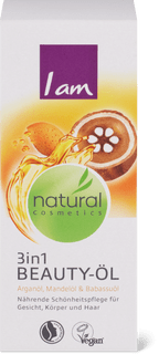 I am Olio di bellezza 3 in 1 per viso, corpo e capelli