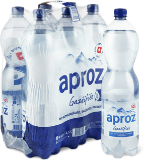 Aproz Gazéifiée con gas