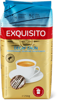 Exquisito Gemahlener Kaffee Decaf Zaun