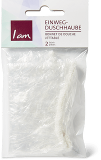I am Bonnets de douche jetables