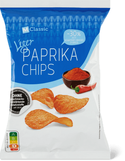 M-Classic Chips Léger Paprica