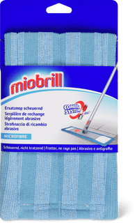 Miobrill Serpillière de rechange abrasif, en microfibre