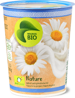 Migros Bio yogurt Greek natura
