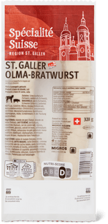 Spécialité Suisse Saucisse à rôtir Olma