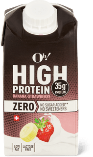 Oh! High Protein Zero Banana-Strawberry