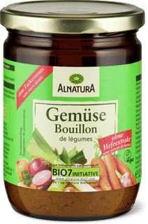 Alnatura Bio Gemüsebouillon ohne Zuckerzusatz, ohne Hefeextrakt