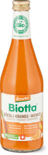 Biotta Bio Demeter Carota-arancia-zenzero