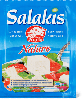 Salakis Formaggio per insalata al naturale, latte di pecora
