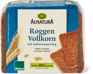 Alnatura Bio Pain de seigle complet au levain naturel